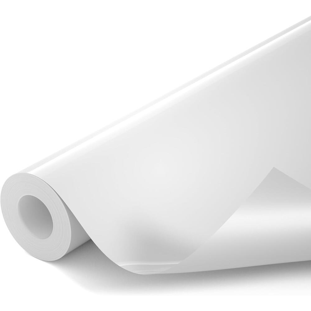 Heat Transfer Vinyl HTV Vinyl Rolls Iron on Vinyl for Shirts ( White )
